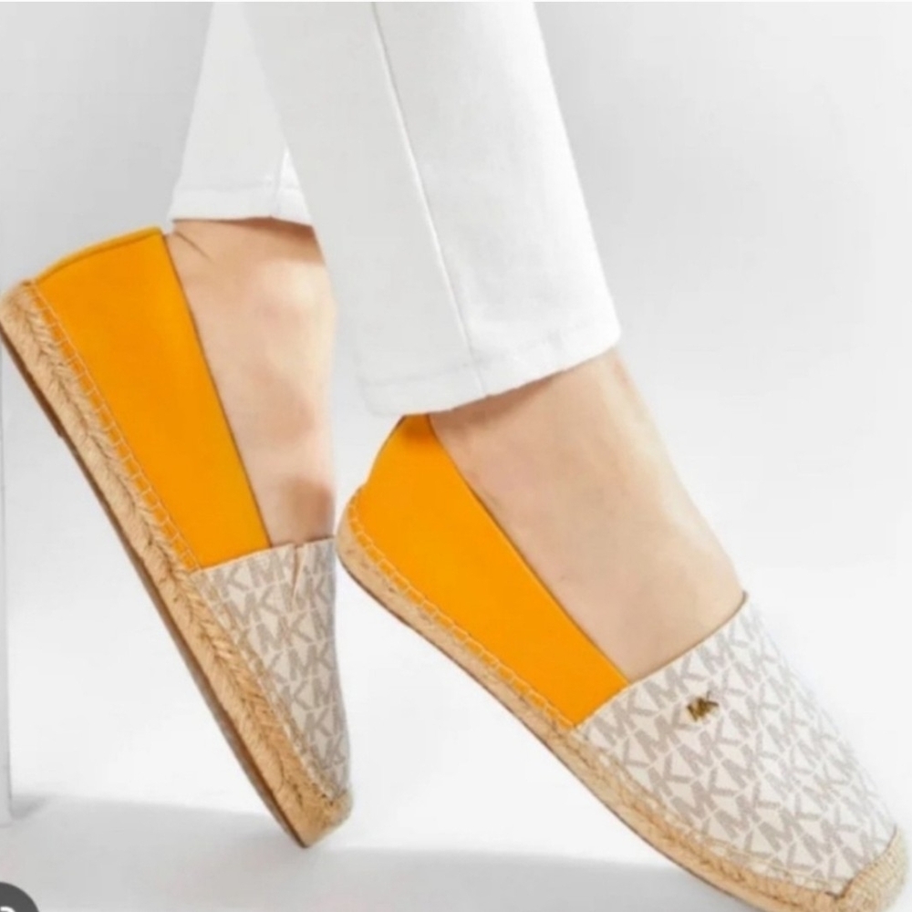 Michael Kors Beige Espadrille Flats